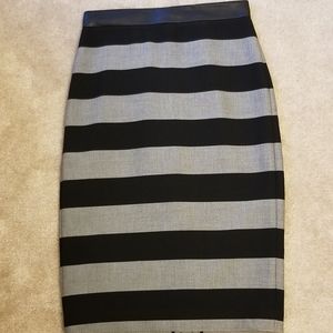 Banana Republic Skirt w/Leather Waistband